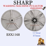 ESX1168 / ES-W1109S / ESX1021 SHARP WASHING MACHINE PULSATOR DIAMETER : 375mm