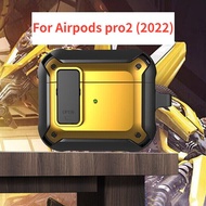 ZUZG Switch Cover AirPods 4/3 & Pro 2 Protective Case Cover - Shockproof TPU+PC Hard Shell with Keyc