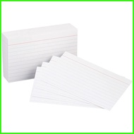 ⍎ ✯ ℄ INDEX CARD WHITE (1/8)3X5 , (1/4)4X6 , (1/2)5X8  - 1PACK(100PCS)