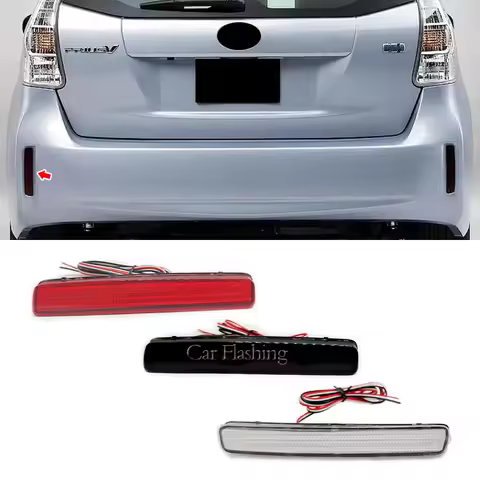 LED Rear bumper reflector light tail lamp stop light brake light For Toyota Spade Esquire NOAH/VOXY 