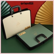 ORIENTLIIY A4 File Folder, a4 Large Capacity 13 Grids a4 File Folder, PP Multilayer Office School St