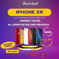 Apple iPhone XR 64Gb Ex inter Second Bekas Original 