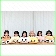 ns4 IVE MINIVE Plush Dolls Throw Pillow Gift For Girls GAEUL YUJIN LIZ LEESEO WONYOUNG REI Home Deco