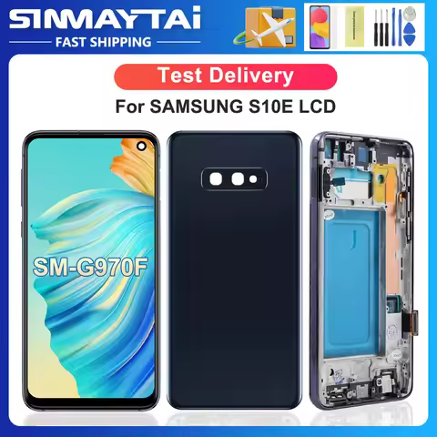 For Samsung S10E Tested For G970F G970U G970W G970 G970N LCD Display Touch Screen Digitizer Assembly