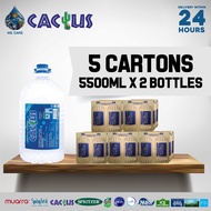 CACTUS Mineral Water (5500ML x 2 Bottles x 5 Cartons)