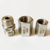 M14 M16 M18 M20 M22 Stainless Steel 304 Female Male Equal Connector Pipe Fitting