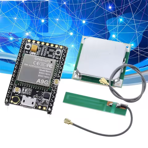 GSM/GPRS+GPS/BDS development board A9G development board \\ SMS \ voice \ wireless data transmission