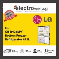 LG GB-B4215PY Bottom Freezer Refrigerator 421L