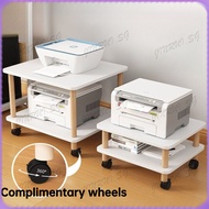 Mobile Floor Printer Shelf Multi-Layer Office Copier Fax Machine Storage Rack