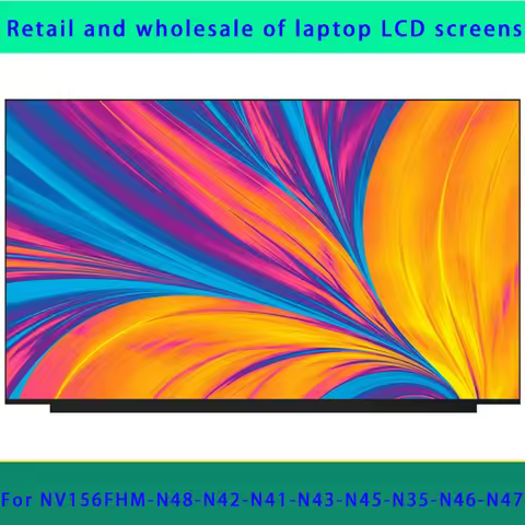 Suitable for NV156FHM-N48-N42-N41-N43-N45-N35-N46-N47 laptop LCD screen standard definition TN high-