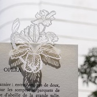 MARK TAIWAN Wheat Botanical Garden-TAIWAN Iris Paper Carving Bookmark | Unique Species (With Exquisi