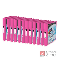 Elephant แฟ้ม แฟ้มห่วง 2 ห่วง แฟ้มโชว์เอกสาร No.221 VB A4 จำนวน 12 แฟ้ม