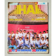 Hai Magazine 9 - 15 August 1988: Pin Up Iwan Fals chord Song This Book I'm Pinjam - Van Halen - Loud