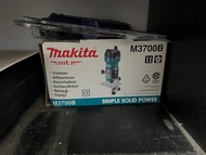 牧田修邊機M3700B木工開槽機多功能鋁塑板開孔小鑼機開榫電動工具