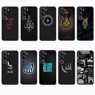 for Vivo Y15S Y15A Y16 Y17 Y17S Y19S Y20i Y20S Y20 VS10 allah Slim Black Border TPU Soft Case | Bare