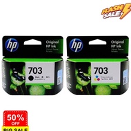 หมึก HP 703 ดำ-สี noboxของแท้100% #หมึกเครื่องปริ้น hp #หมึกปริ้น   #หมึกสี   #หมึกปริ้นเตอร์  #ตลับหมึก