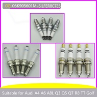 Suitable for Audi A4 A6 A8L Q3 Q5 Q7 Golf 06K905601M Magotan SILFER8C7ES Iridium Gold spark plug 200