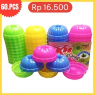 Food Grade Plastic Round Putu Ayu Cake Mold
