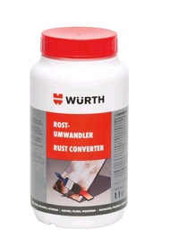 น้ำยาแปรสภาพสนิม Rust Converter ยี่ห้อ WURTH น้ำยาแปรสภาพสนิม Rust Away เพื่อเปลี่ยนสนิม และยับยั้งการเกิดสนิม ขนาด 1 ลิตร