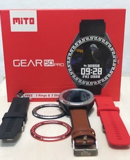 jam tangan smartwatch Mito gear 50 pro bonus 3 ring & 3 strap