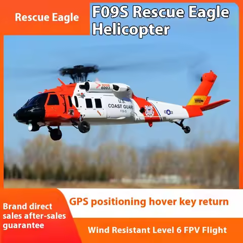 Yuxiang F09-S Intelligent Gps Black Hawk Uh60 Remote Control Helicopter One Button Instant Reversal