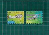 澳門郵政套票 1999年 葡萄牙至澳門飛機首航七十五周年紀念郵票 ~ 套票 小全張