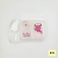 Postpet Momo熊 藥盒 筆袋 散紙包 收納袋 小童背包 手提袋 Comomo Momo Post pet Vintage 中古玩具 發條小熊