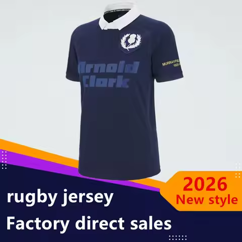 Scotland 150th anniversary rugby jersey polo vest jacket Hoodie t-shirt Woman man children 2026 SCOT