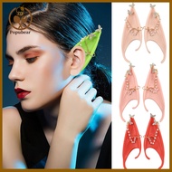 Popubear Elf Ears Cosplay Costume Party Elf Ears Elf Ears Latex Cosplay Pointed Ears with Earrings P