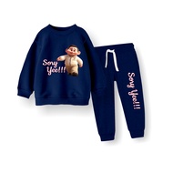 Baju Anak Setelan Joger Laki-Laki Perempuan Motif Karakter Gambar Gemoy Untuk usia 1 Sampai 6 tahun