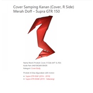 MERAH 64610K56N10MSR Right Side Cover (Cover, R Side) Matte Red – Supra GTR 150