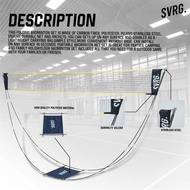 SVRG Badminton Net - Portable Badminton Net PM Badminton Net
