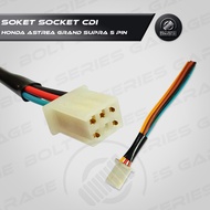 Astrea Grand Supra 5 Pin CDI Socket 5 Pin Socket Spot Cable