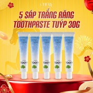 [5 Tubes of 30g] Cherif Herbal ToothPaste Wax Herbal ToothPaste 30g Supports bright white teeth