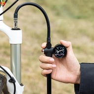 Shock Pump for Mountain Road Bikes Front Fork and Rear Suspension Air Shocks Pump for Road Bikes Mou