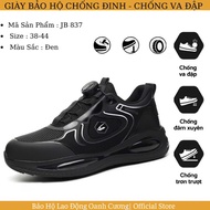 JB837 steel toe knob safety shoes are impact-resistant and puncture-resistant, comfortable and abras