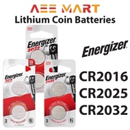 ENERGIZER CR2016 / CR2025 / CR2032 3V Lithium Cell Battery | 2pcs per card