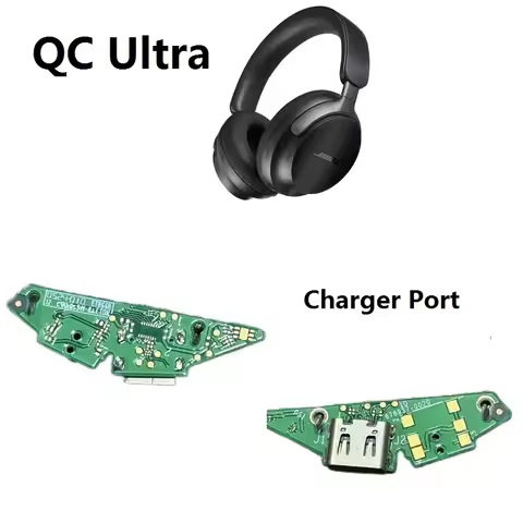 Original charger port for Bose QuietComfort Ultra Headphones Replacement QC ultra charging board rep