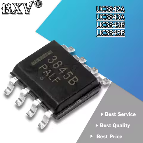 10PCS/LOT UC3842A UC3843A UC3843B UC3845B UC3842 UC3843 UC3844 UC3845 SOP SOP8 IC Chipset New And Or