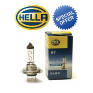 HELLA H1 H3 H4  H7 H8 H11 9005 9006 CAR HALOGEN BULB 12V 55W / 100W GERMANY
