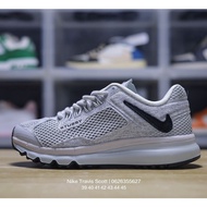 Spot shot of Stussy x N_ike Air Zoom Spiridon Caged 2 "Fossil color" Spiridon Cage 2 Series Retro Ca