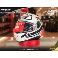 NOLAN HELMET N80.8 ALLY(052) WHITE /NOLAN MODULAR HELMET / Motorcycle Helmet