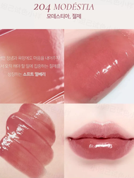 ลิปกลอส DINTO Mirror Gloss Hydrating Moisturizing Long-lasting Lip Glaze 205/206/207/211 เครื่องสำอา