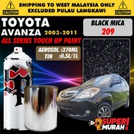 TOYOTA AVANZA GEN 1 2003-2011 π DIY Touch Up Paint Aikka Spray 370ml 0.5L 1L Cat Spray Kereta Toyota
