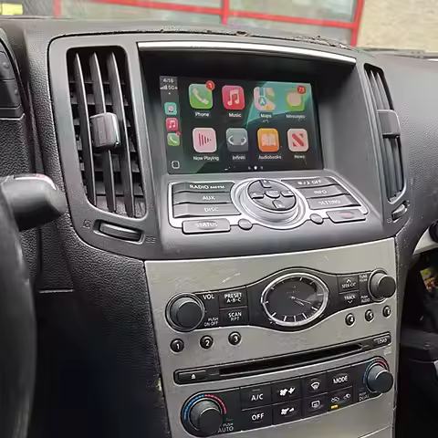 WIFI Wireless CarPlay Android Auto Screen Mirror link Installed for Infiniti G37 G37s Sedan Coupe Co