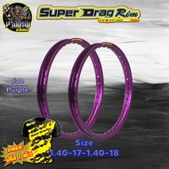 วงล้อล้อกะทะขอบ17/18 ขอบล้อ18 วงล้อ SUPER DRAG RIM ล้อซุปเปอร์แดร็กริม วงล้ออลูมิเนียมขอบเรียบ 1.20-