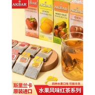 AKBAR Fruit Tea Bag Fruit Flavor Ceylon Black Tea Tea Bag AKBAR Fruit Bag AKBAR Fruit Bag Ceylon Bla