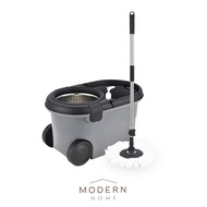 RENE Ollie SuperDry Spin Mop Set / Floor Cleaner / Wiper / Microfiber Mophead / Bucket / Pail / Home / Household