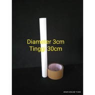 Diameter 3cm Height 30-39cm Styrofoam Pillar Styrofoam Round Pillar