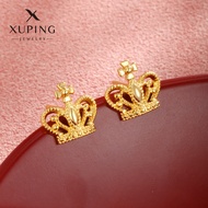 916 Gold Stud Earring Subang Emas 916/Hollow Crown Earrings gold 916